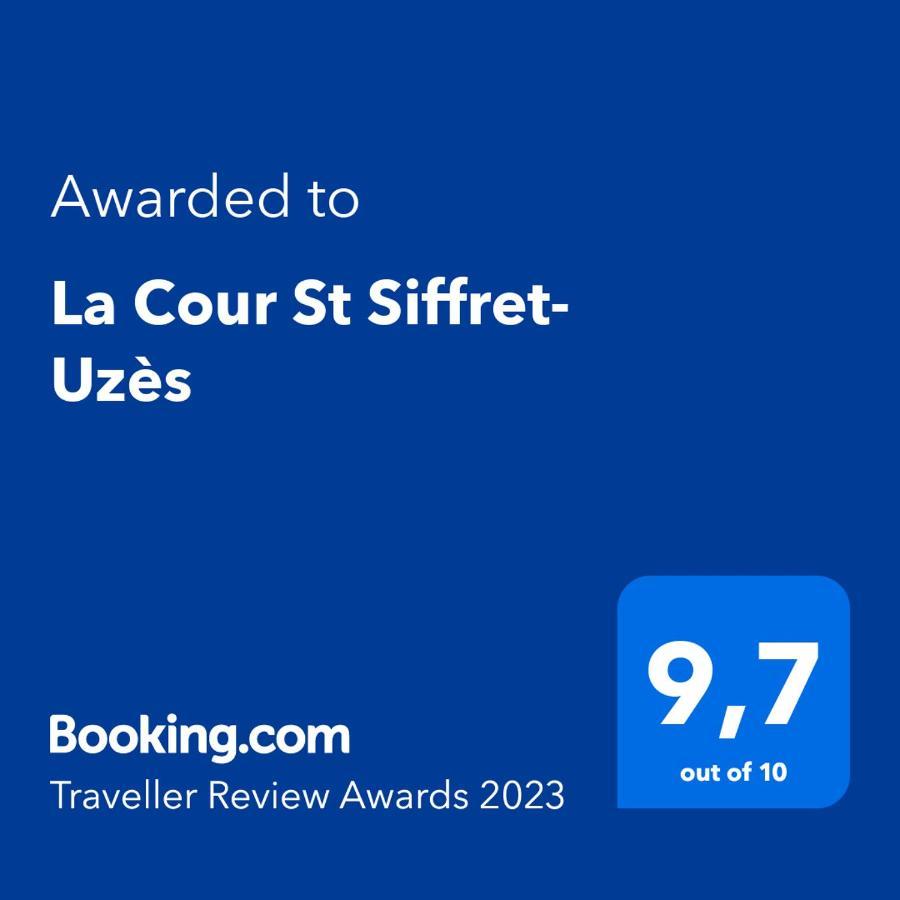 La Cour St Siffret- Uzes Bed & Breakfast Saint-Siffret Exterior photo